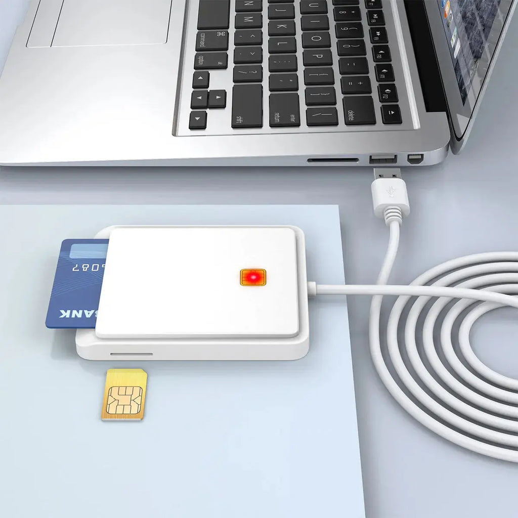 UTHAI CR317 Multifunctional Smart Card SIM Smart Card Reader Tax Declaration CAC ID Card Reader Combo Smart_Life_Tech
