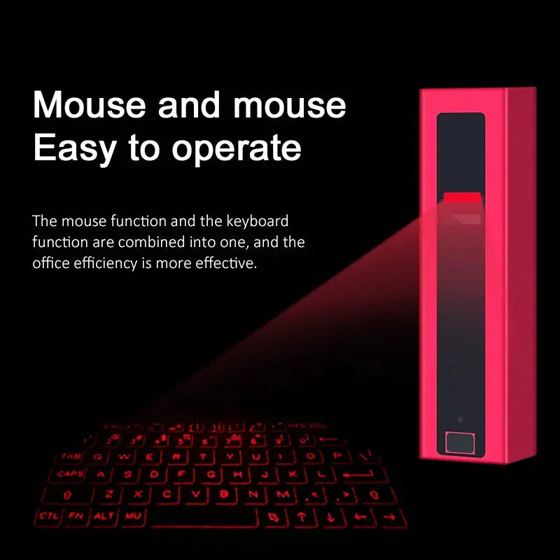 CHYI Portable Virtual Laser Wireless Keyboard Mini Bluetooth Handheld Projection Usb Charging Keypad For Android/IOS Computer PC Smart_Life_Tech