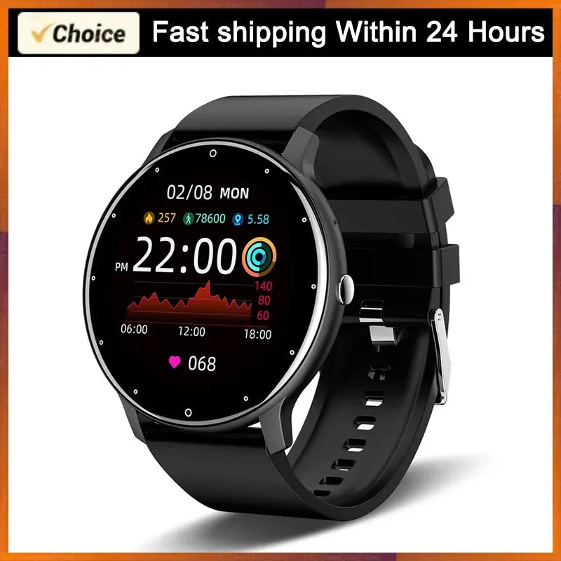 LIGE 2026 Smart Watch Women Men Ladies Gift Sport Fitness Men Watches Heart Rate Monitor Waterproof Smartwatch For Android IOS Smart_Life_Tech