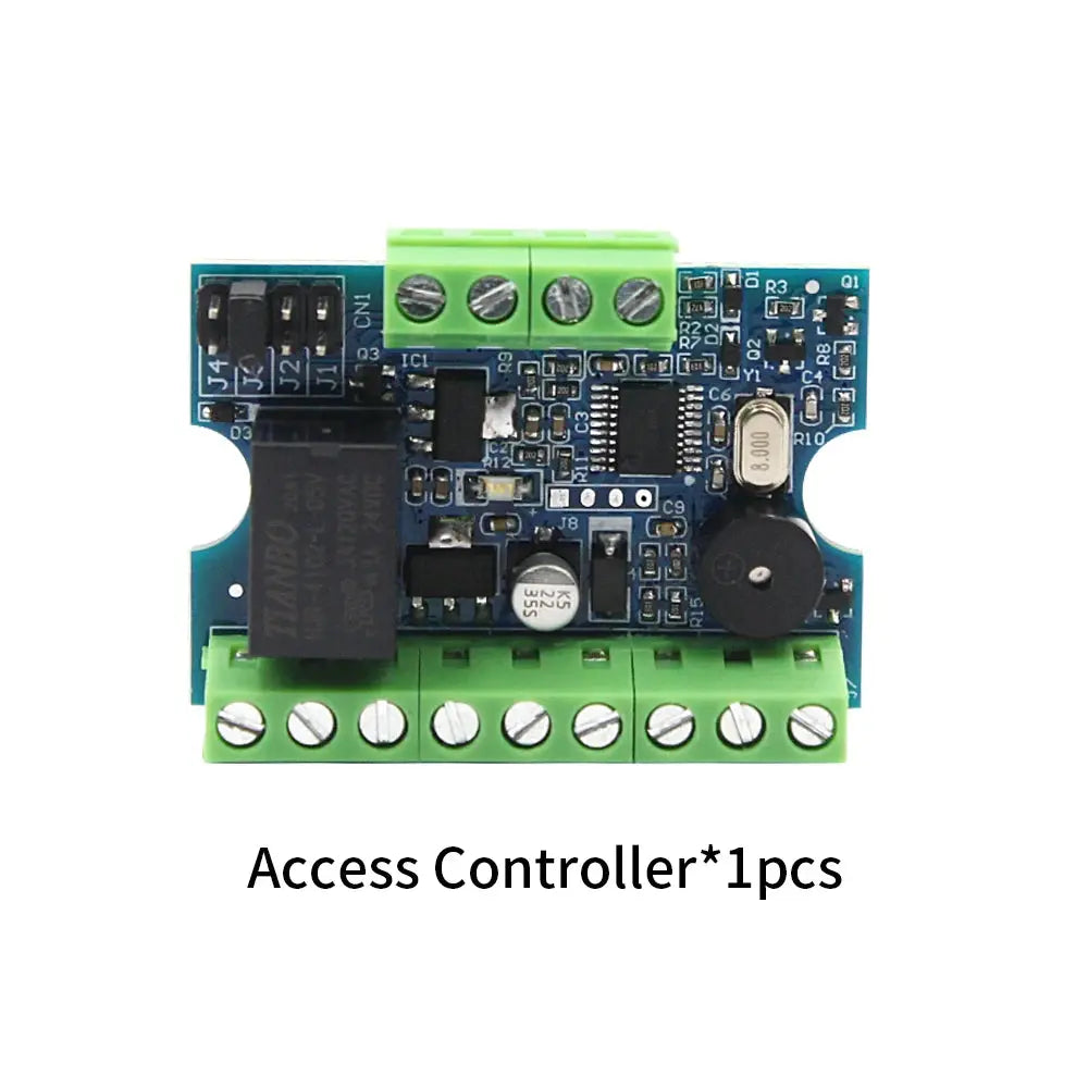 Access Control Kit Relay Access Controller Board + Mini Card Reader for Electric Lock System Wiegand 26-44& TM Card Reader Set Smart_Life_Tech
