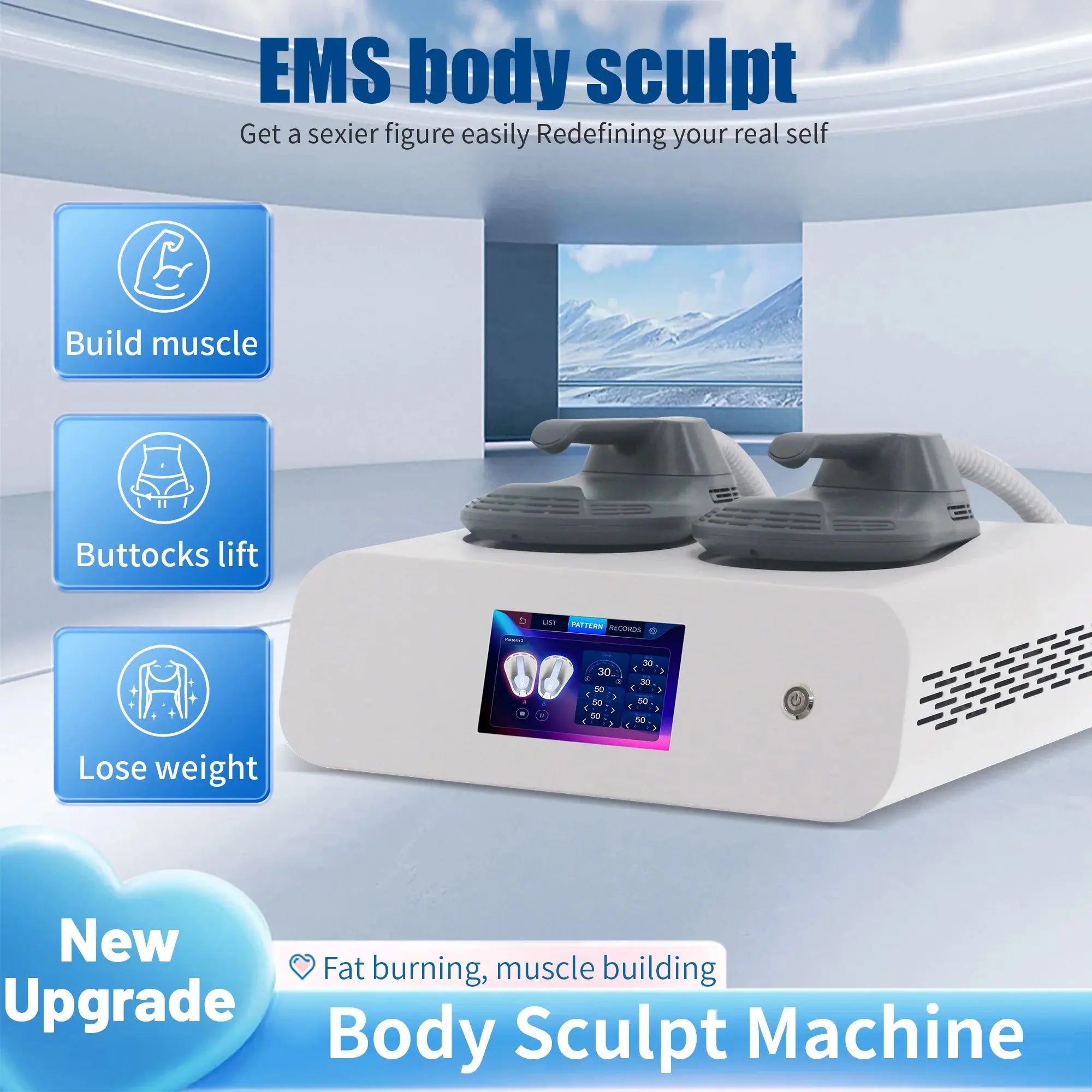 Professional 6500w NEO RF Machine  EM Body Slim Muscle Stimulation PRO Ultra Sculpt Lose Weight Smart_Life_Tech