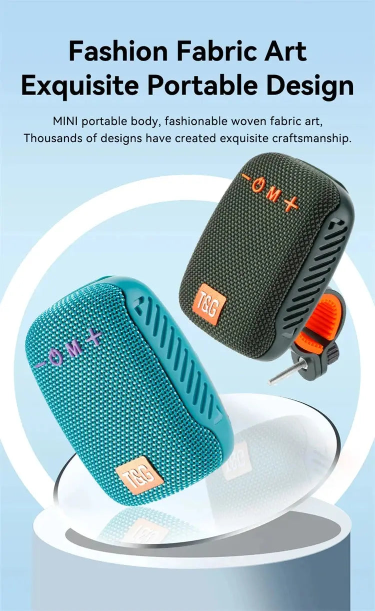 TG392 Outdoor Bicycle Bluetooth Speaker Portable Wireless Sound Box Rechargeable Handlebar Speaker Waterproof Bluetooth Speaker Smart_Life_Tech