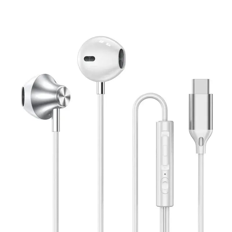 For Samsung Headphones HiFi Surround Sound In-ear USB Type C 3.5mm With wire control Wired Earplugs For Galaxy S24 S23 S22 Ultra Smart_Life_Tech