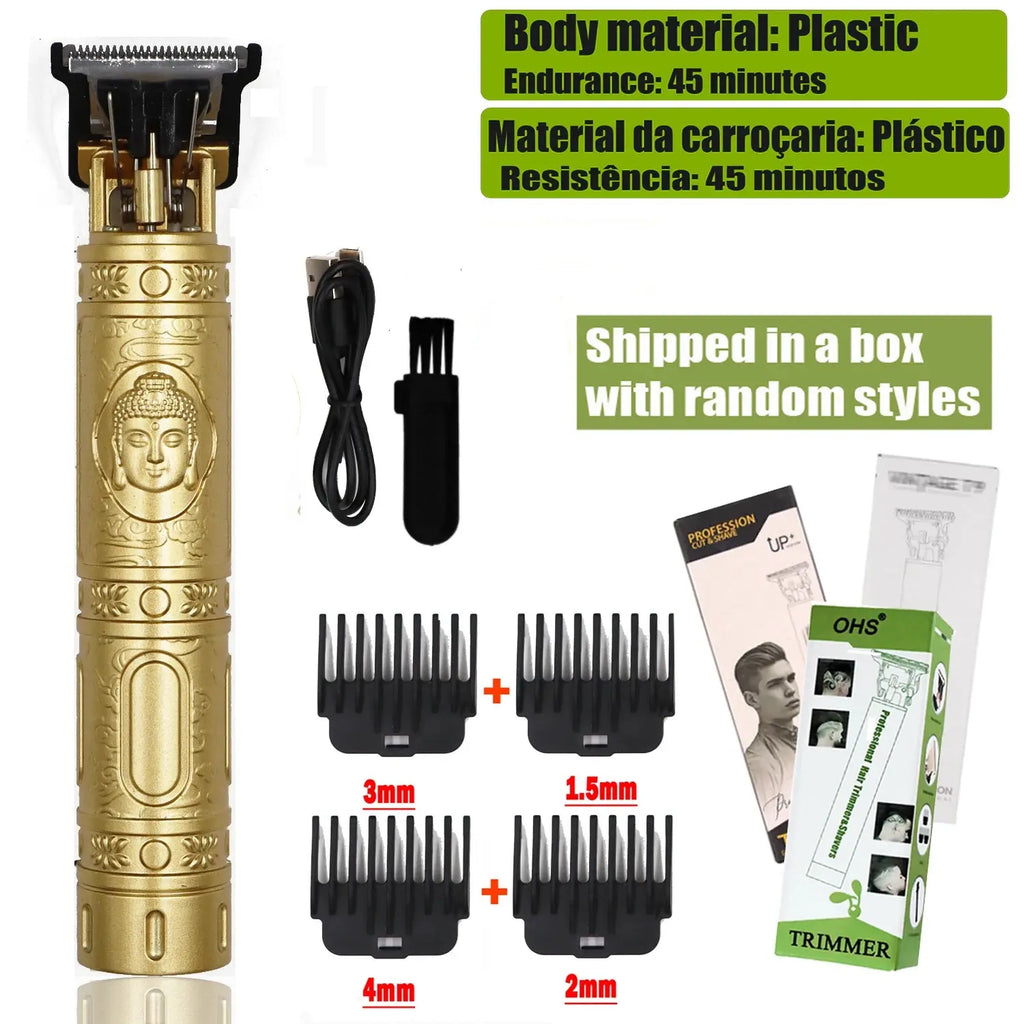T9 Hair Clipper Repair Beard Shaving Body Hair Trimmer Clippers Electric Machine Men Haircut Machine 0mm Barber Shaver Smart_Life_Tech