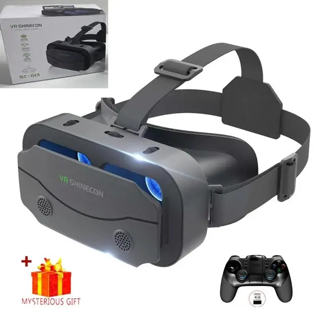 3D Virtual Reality VR Glasses Headset Devices Helmet Lenses Goggles Smart For Smartphones Phone Cell Mobile Game Viar Viewer Set Smart_Life_Tech