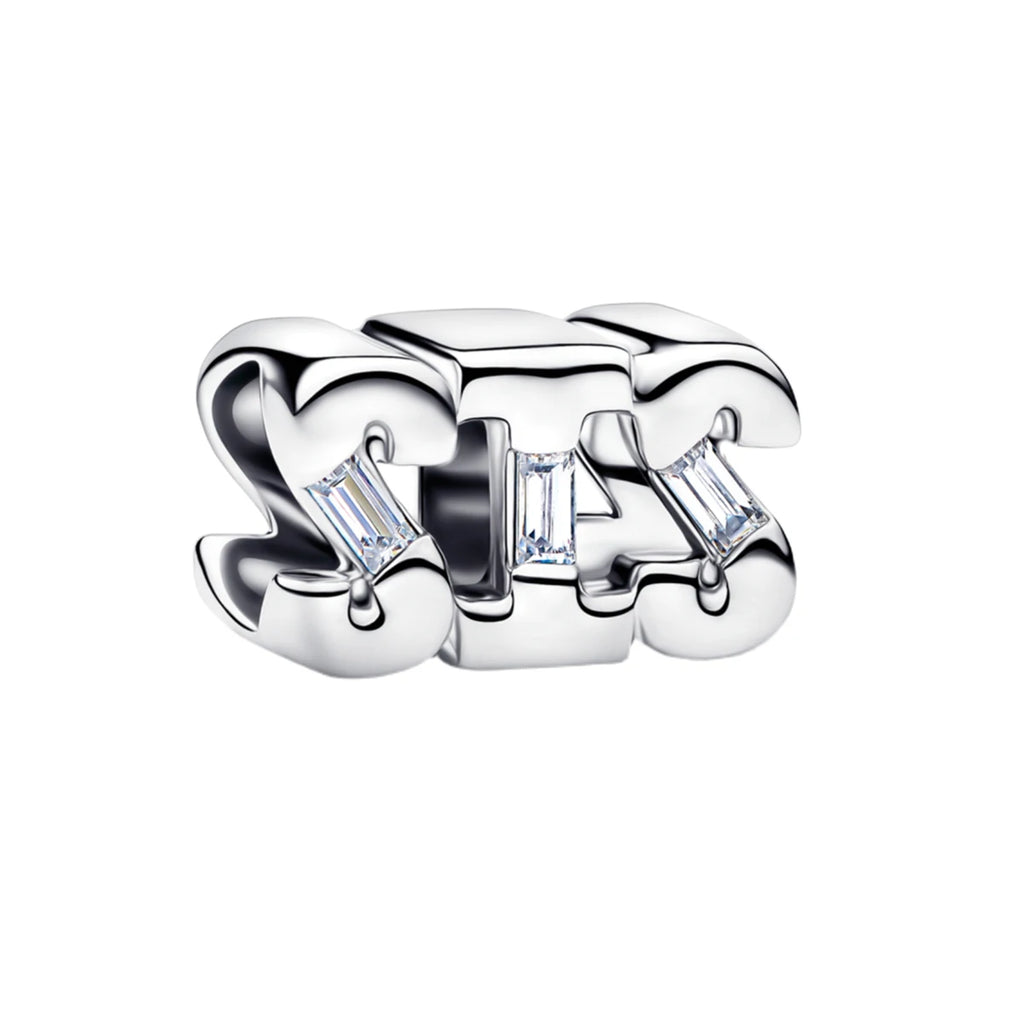 2026 New 925 Sterling Silver Four Leaf Clover Flower Dog Heart Pendant Bead fit DIY Women's Bracelets Necklaces Jewelry Gifts
