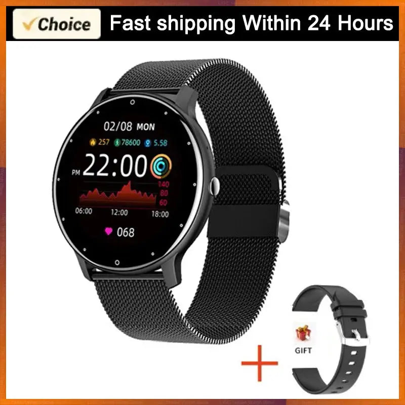 LIGE 2026 Smart Watch Women Men Ladies Gift Sport Fitness Men Watches Heart Rate Monitor Waterproof Smartwatch For Android IOS Smart_Life_Tech