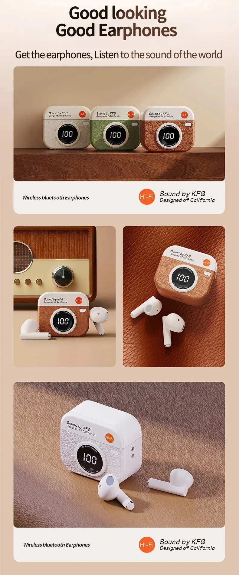 Q86 Bluetooth 5.3 Wireless Headphones Power LED Digital Display 24hours Endurance HiFi Gaming Headsets Waterproof Sports Earbuds Smart_Life_Tech