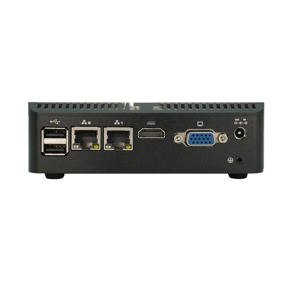 Fanless Industrial Mini PC j6412 j4125 12th gen N100 N150 2*LAN RS232 HD VGA Win10/11 Linux Ubuntu WIFI Desktop Computer Home pc Smart_Life_Tech
