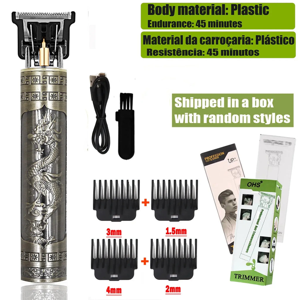 T9 Hair Clipper Repair Beard Shaving Body Hair Trimmer Clippers Electric Machine Men Haircut Machine 0mm Barber Shaver Smart_Life_Tech