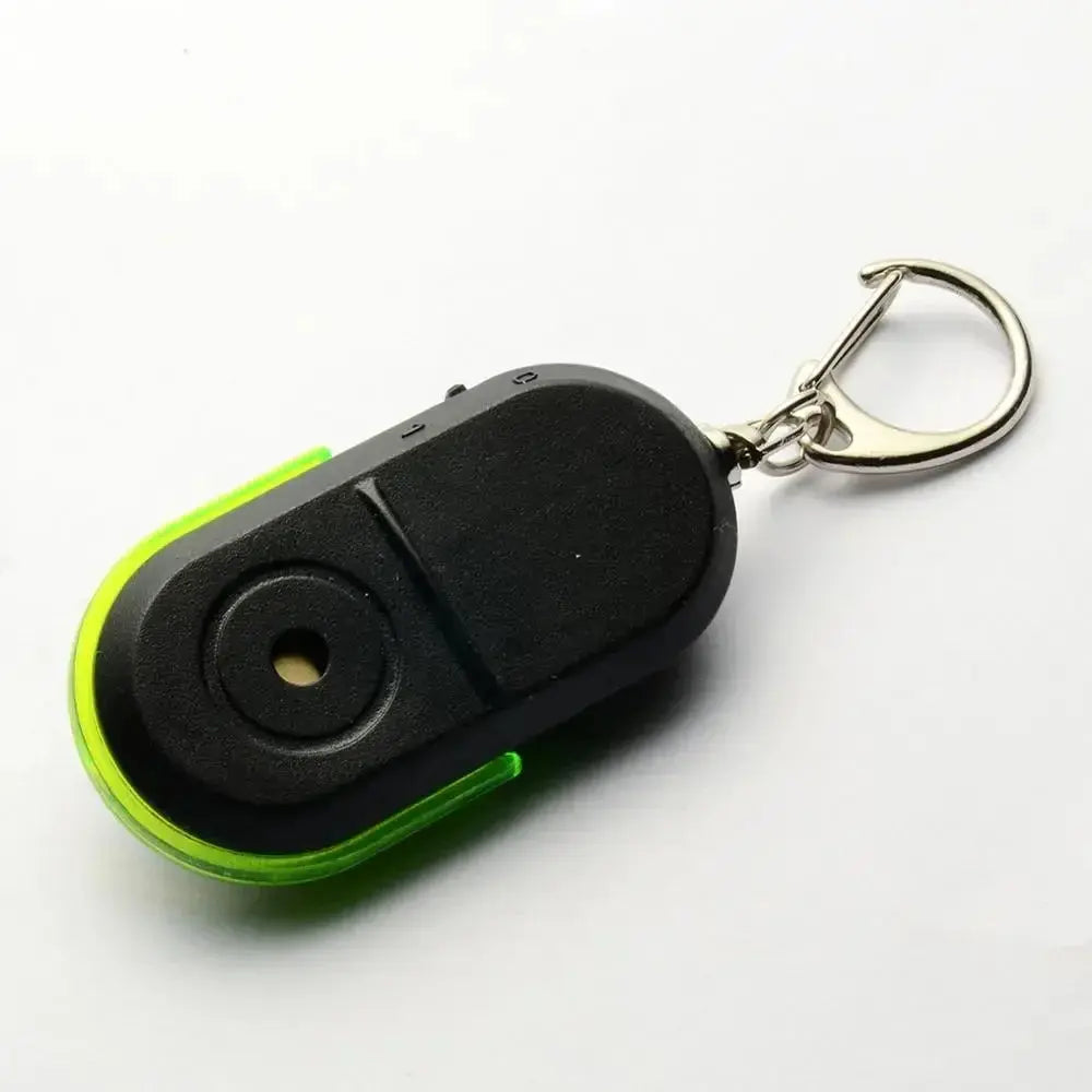 Anti-Lost Alarm Key Finder Locator Keychain Device Whistle Sound Finder LED Light Mini Anti Lost Key Finder Portable GPS Tracker Smart_Life_Tech