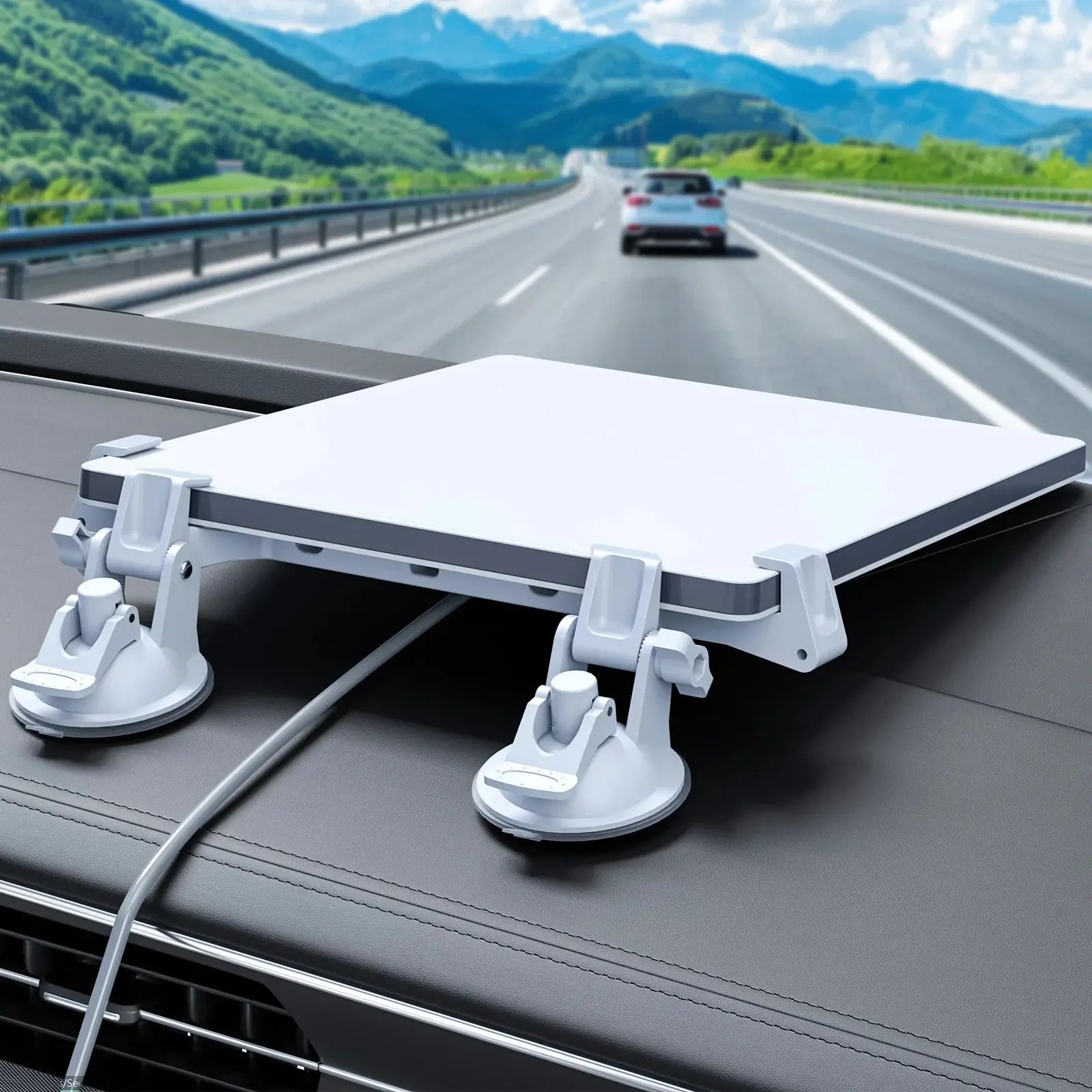One Bracket 2 Suction Cups For Starlink Mini Sunroof Suction Cup Car Mount Bracket Navigation For Starlink Mini Mounting Kit Smart_Life_Tech