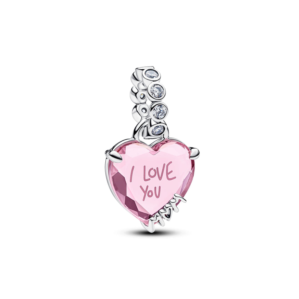 2026 New 925 Sterling Silver Four Leaf Clover Flower Dog Heart Pendant Bead fit DIY Women's Bracelets Necklaces Jewelry Gifts