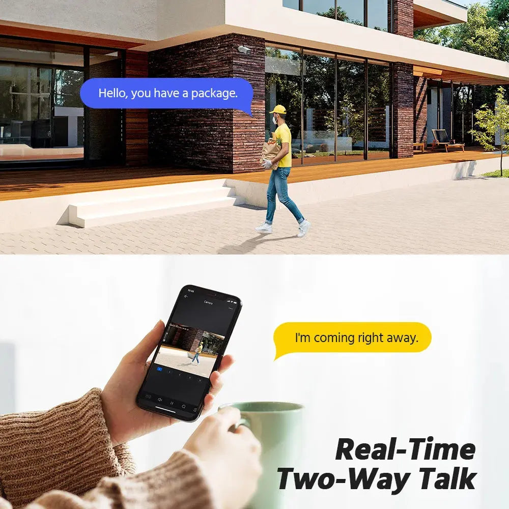 ANNKE 4K Smart Dual Light Varifocal Bullet Network Camera 4X ZOOM Two-way Audio IP67 Human Vehicle Detection 8MP Smart Home Cam Smart_Life_Tech