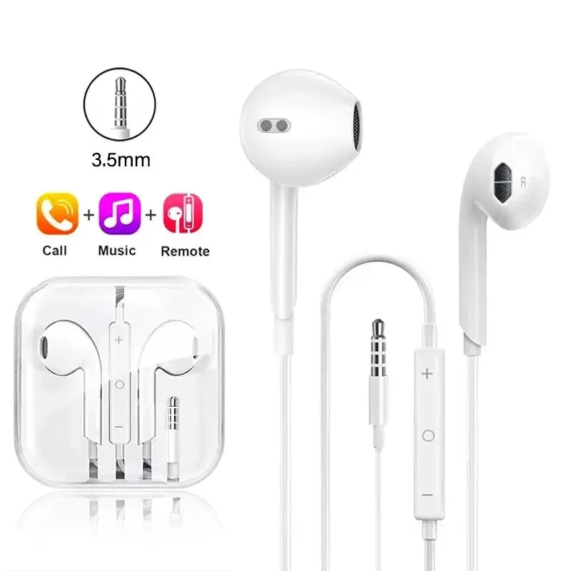 For Xiaomi Headphones Xiaomi Mi 14 13 12 11 in-ear Earphones Redmi Note 10 9 8 7 Type C 3.5mm Wired Headset Phone Accessories Smart_Life_Tech