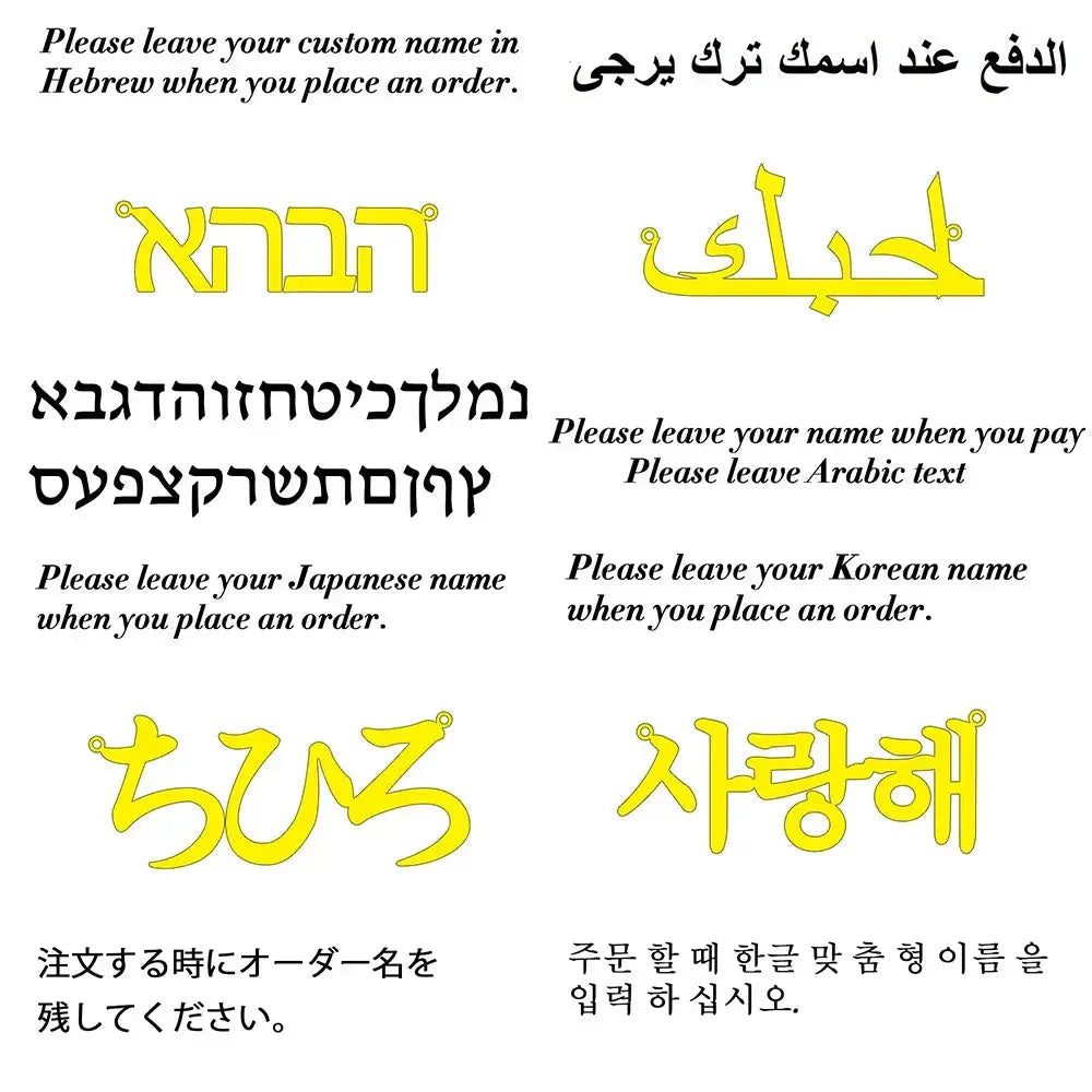 Custom Name Necklace for Women Personalised Cursive Letter Pendant Stainless Steel Jewelry Men Chain Choker Collar Personalizado Smart_Life_Tech