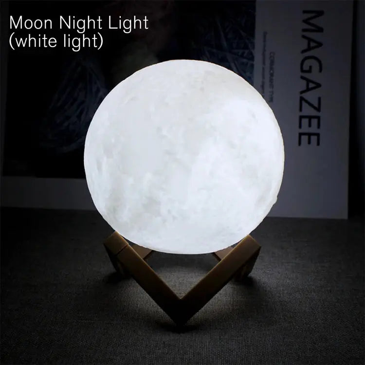 Book Light LED Moon Light Galaxy Light, Moon Night Light, Girl, Boy, Child Birthday Gift, Bedroom Decoration Indoor lighting Smart_Life_Tech
