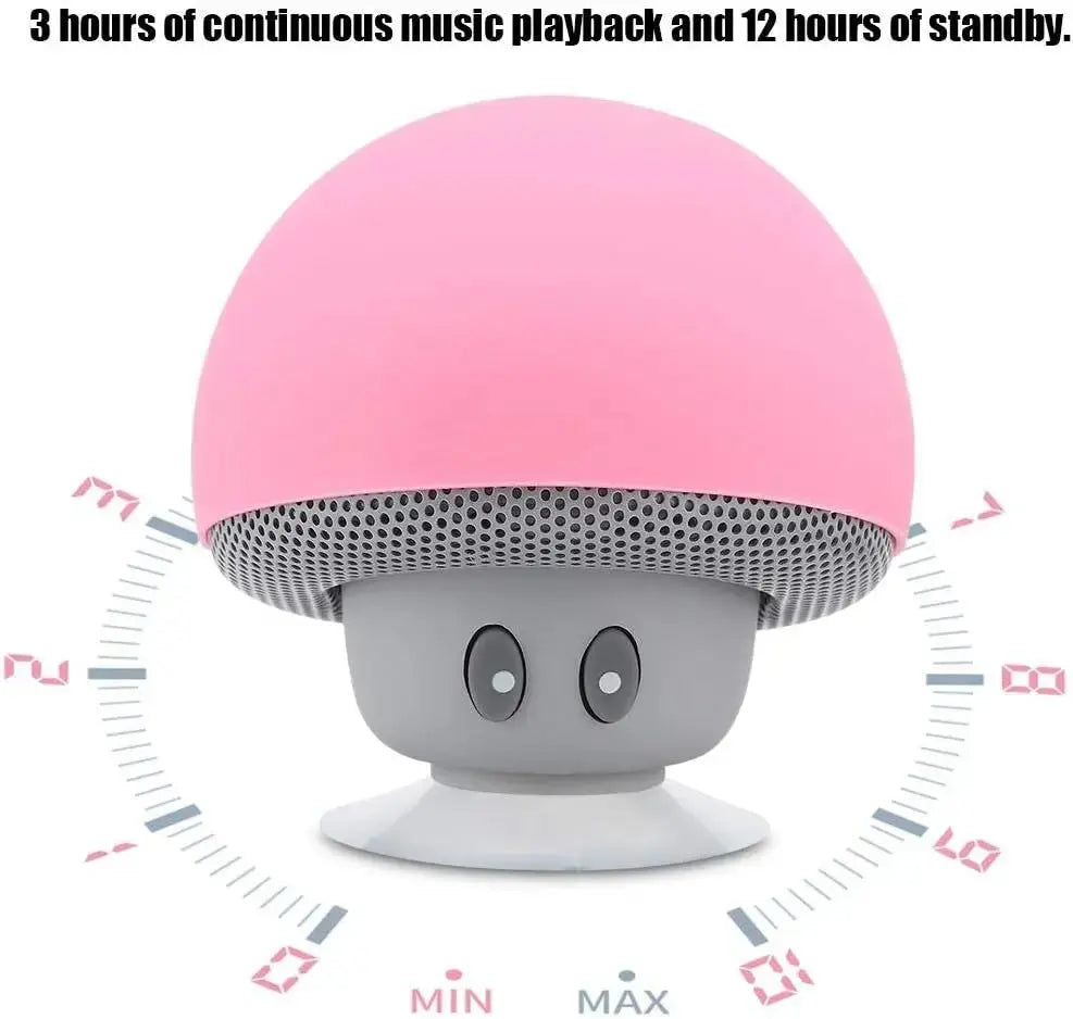 High Quality Wireless Bluetooth Speaker 30ft Wireless Range  Subwoofer With Suction CupSuitable for Cycling Picnic Outdoor Smart_Life_Tech