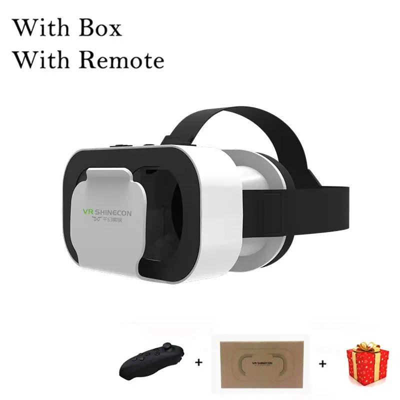 3D Virtual Reality VR Glasses Headset Devices Helmet Lenses Goggles Smart For Smartphones Phone Cell Mobile Game Viar Viewer Set Smart_Life_Tech