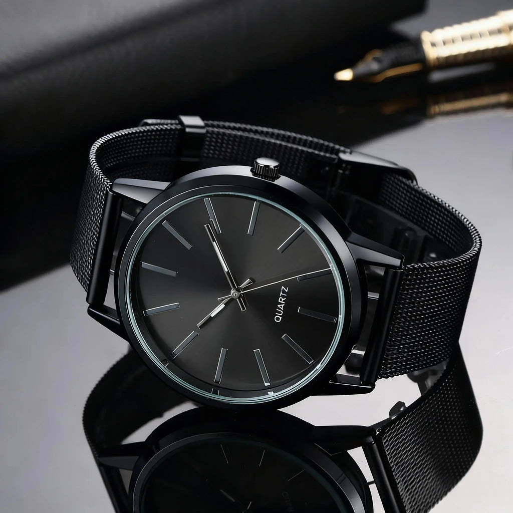 2025 Men Watches Top Brand Luxury Brown Leather Band Quartz Wristwatch Men's Casual Simple Watch Wrist Male Clock Reloj Hombre Smart_Life_Tech