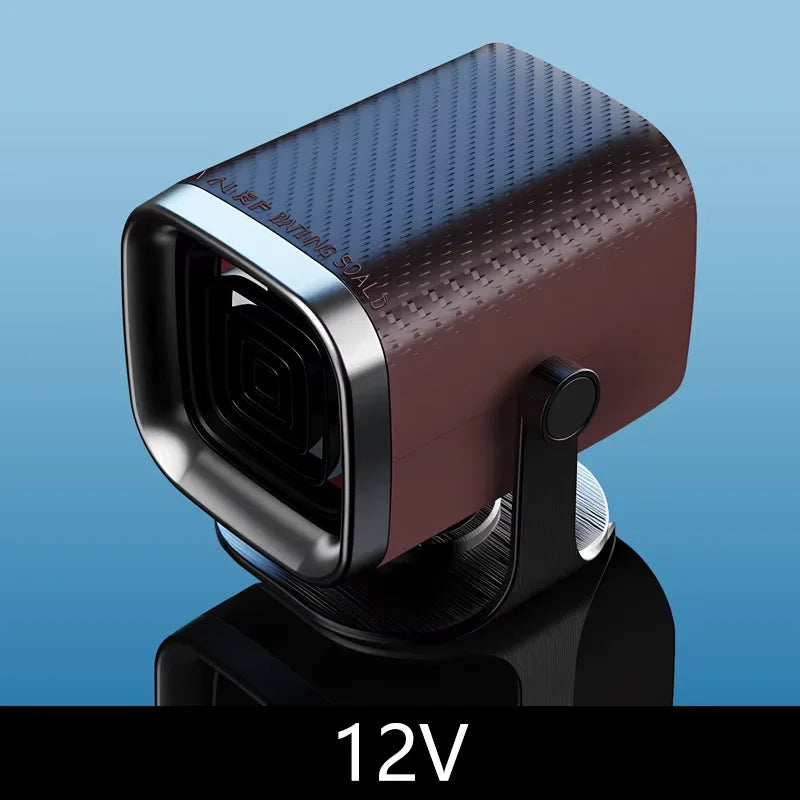 Car Home Heater 12V/24V Electric Cooling Heating Fan Electric Heater Fan Windshield Defogging Demister Defroster HOME Sup