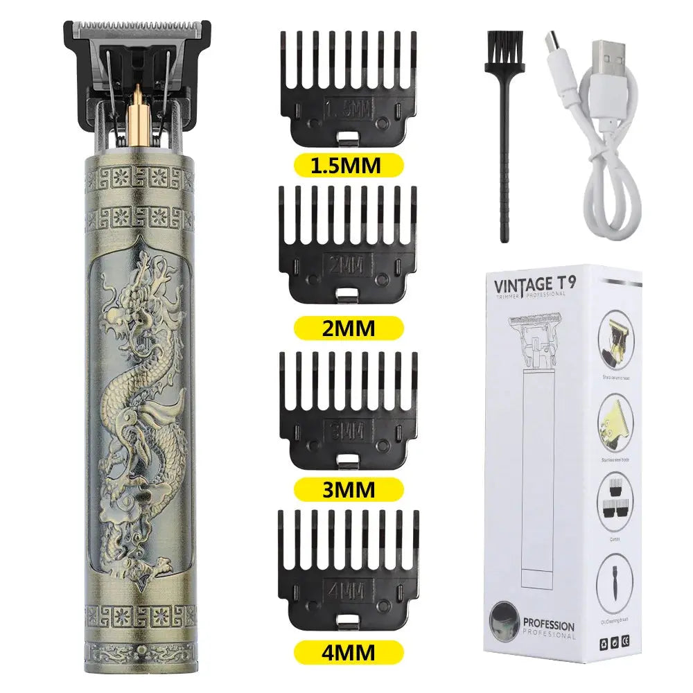 Retro T9 Original Haircutting Machine Set Jackets Trimmer Men's Electric Shaver Male Lence Pro Barber Shaver for Sensitive Areas Smart_Life_Tech
