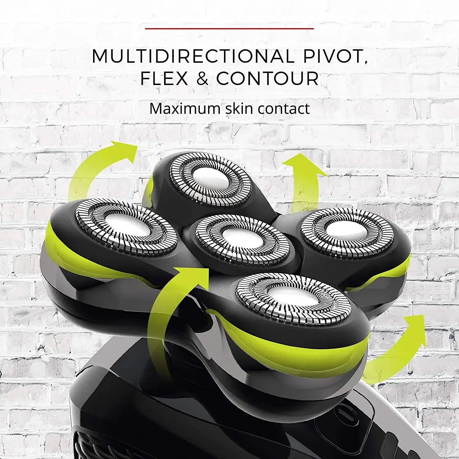 Balder Pro Head Shaver，Electric Shaver For Men Wet Dry Waterproof Cordless Razor  Shaving Machine for Bald Lithium Rechargeable Smart_Life_Tech