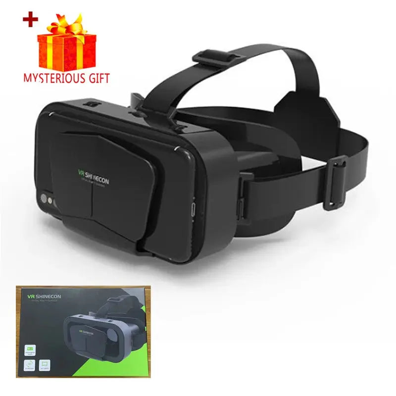 3D Virtual Reality VR Glasses Headset Devices Helmet Lenses Goggles Smart For Smartphones Phone Cell Mobile Game Viar Viewer Set Smart_Life_Tech