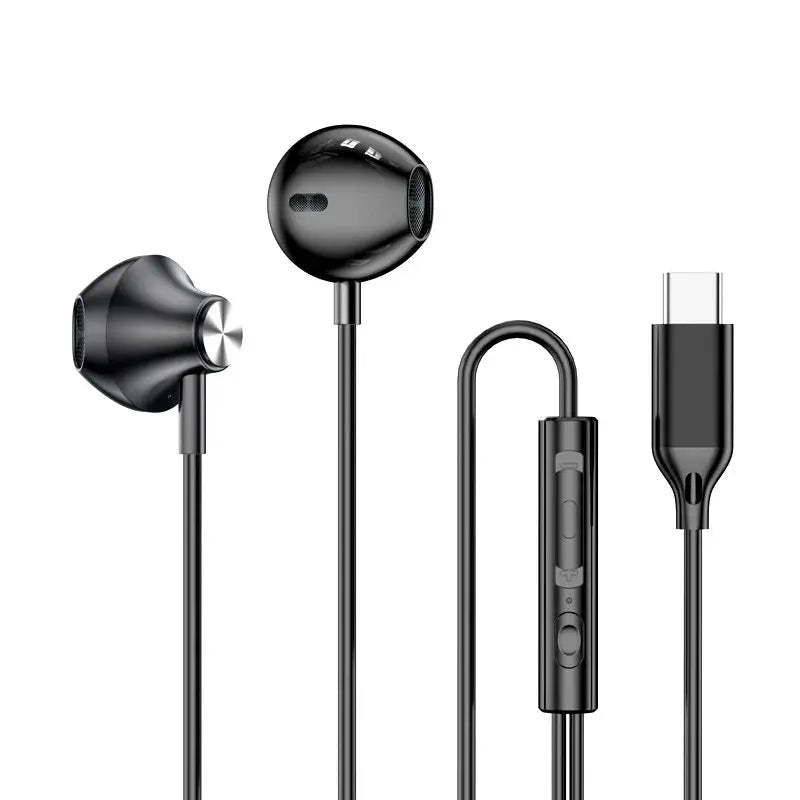 For Samsung Headphones HiFi Surround Sound In-ear USB Type C 3.5mm With wire control Wired Earplugs For Galaxy S24 S23 S22 Ultra Smart_Life_Tech