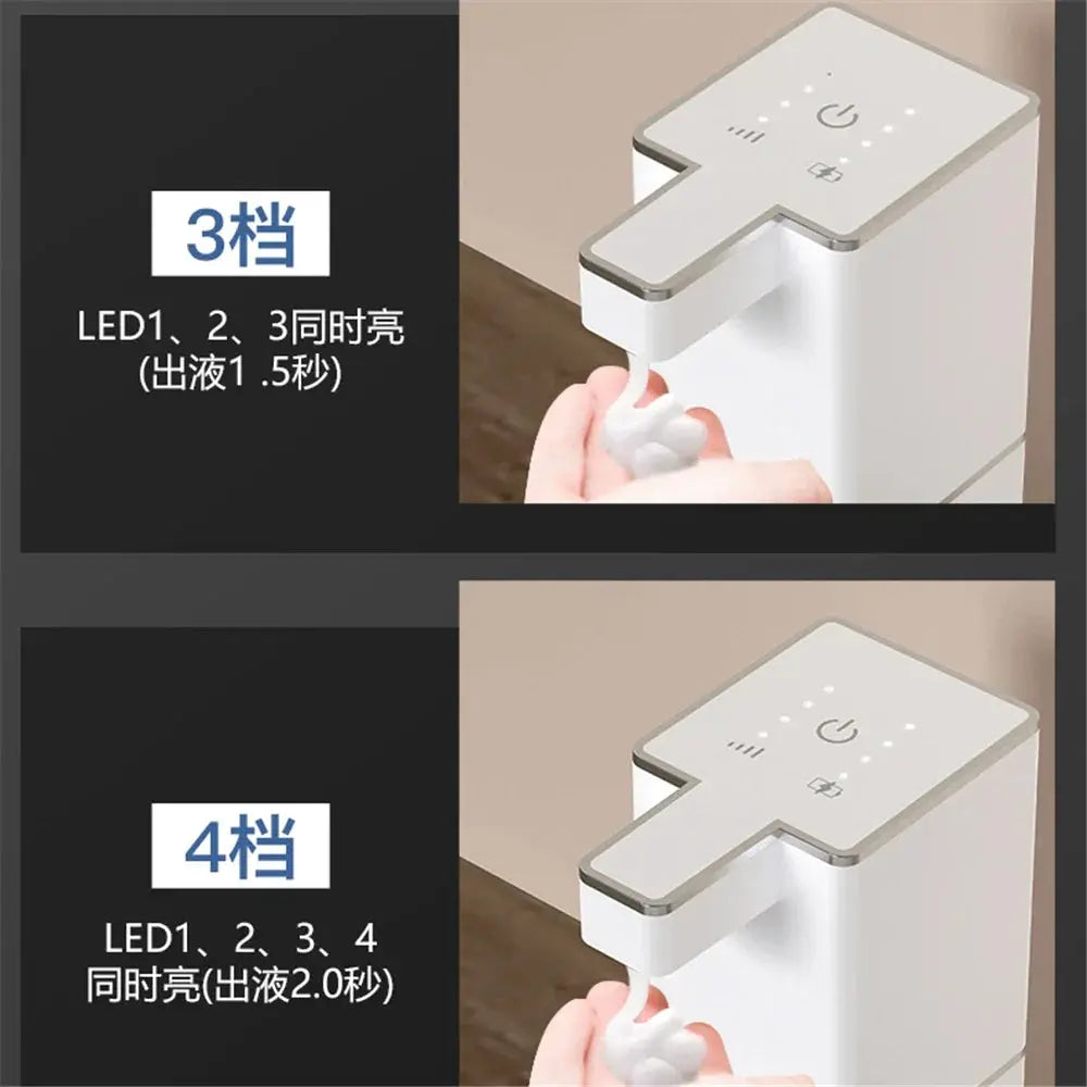Xiaomi 4 Levels Automatic  Foam Soap Dispenser Touchless Sensor Generator For Wall mount Hand Washer White Color Smart_Life_Tech