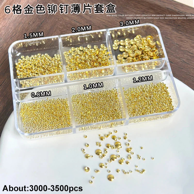 Ribbon Pearl Ball Nail Art Accessories Decorations Tools