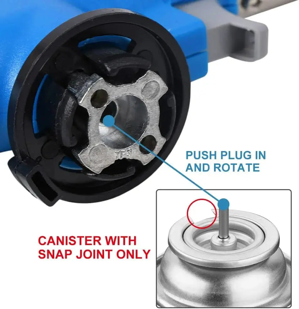 Camping Baking Barbecue Gas Torch Welding Fire Maker Lighter Butane Burner Flame Metal Flame Gun WeldingTorch Lighter Heating Smart_Life_Tech