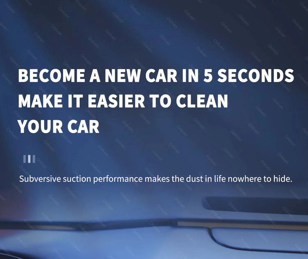 SZUK 2025 Car Vacuum Cleaner New Mini Vacuum Cleaner Strong Suction Wireless Portable Cleaner Handheld vacuum Cleaner for car Smart_Life_Tech