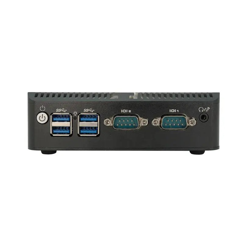 Fanless Industrial Mini PC j6412 j4125 12th gen N100 N150 2*LAN RS232 HD VGA Win10/11 Linux Ubuntu WIFI Desktop Computer Home pc Smart_Life_Tech