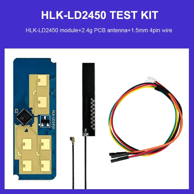 24G HLK-LD2450 MM Wave Human Body Motion Tracking Trajectory Radar Sensor Module LD2450 Sensing Distance 8M Smart Home Smart_Life_Tech