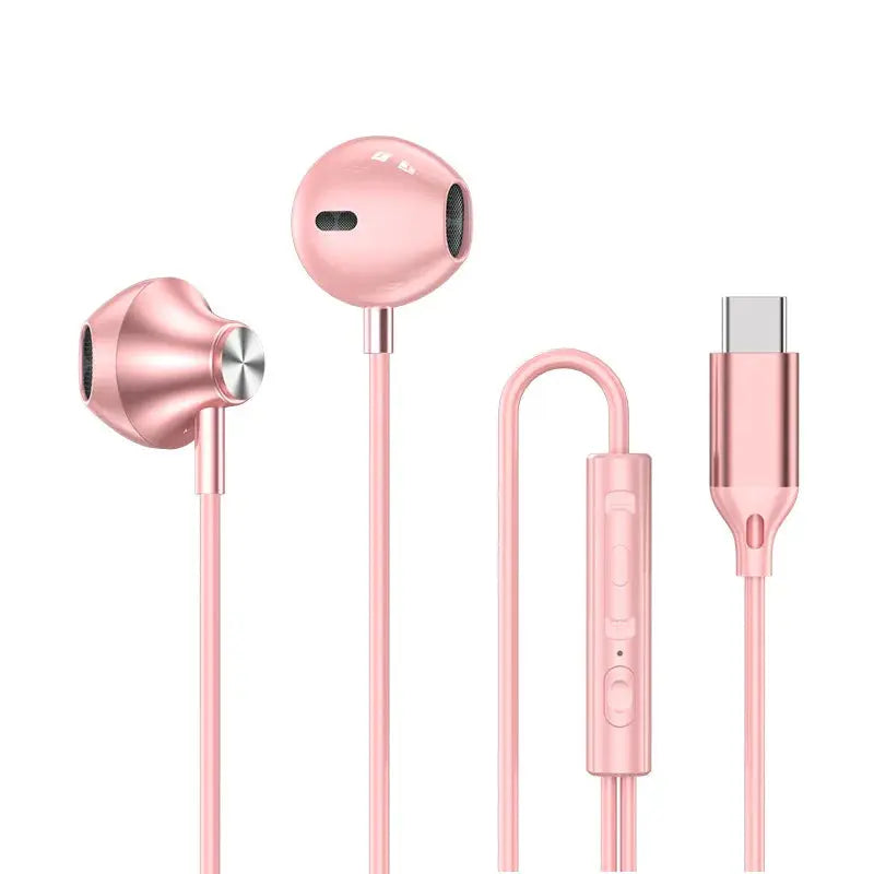 For Samsung Headphones HiFi Surround Sound In-ear USB Type C 3.5mm With wire control Wired Earplugs For Galaxy S24 S23 S22 Ultra Smart_Life_Tech
