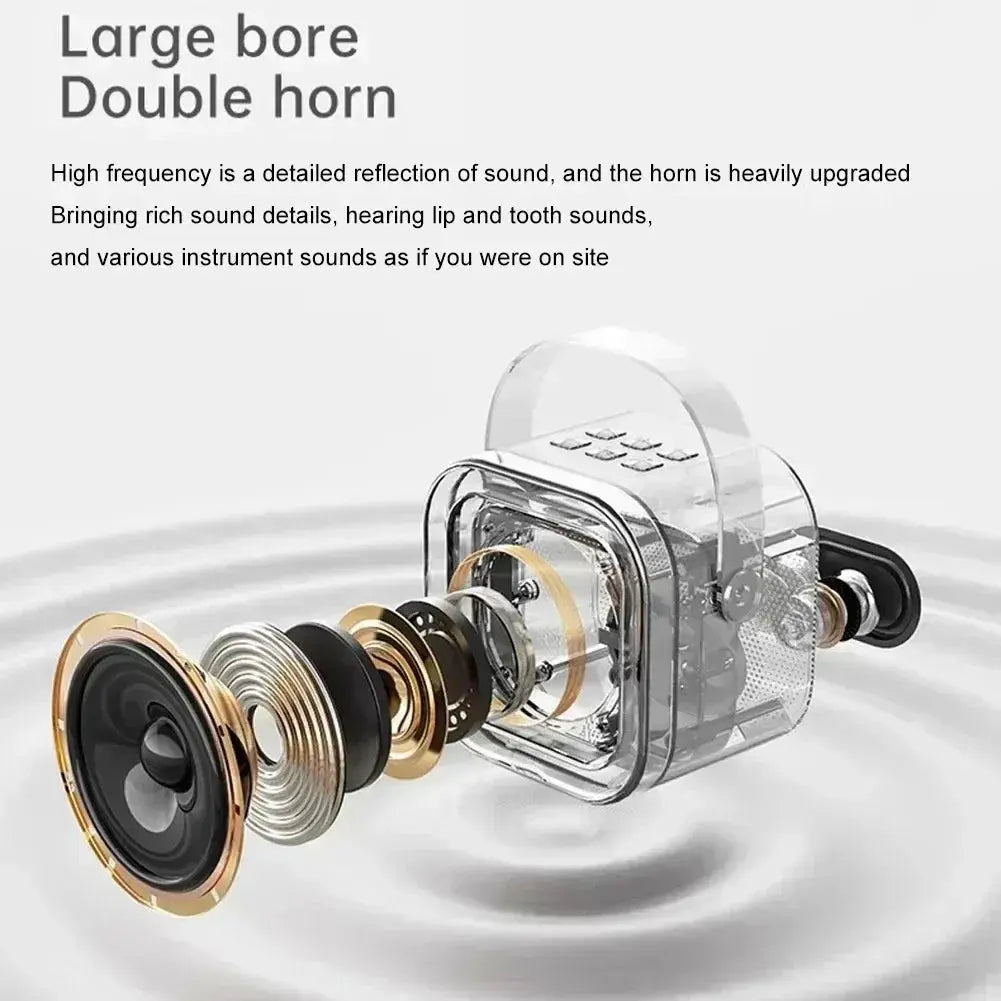 NEW Hot K12 Bluetooth Speaker Portable Home Cute Karaoke Mini Wireless Audio with Microphone K Song Family Singing Machine Smart_Life_Tech