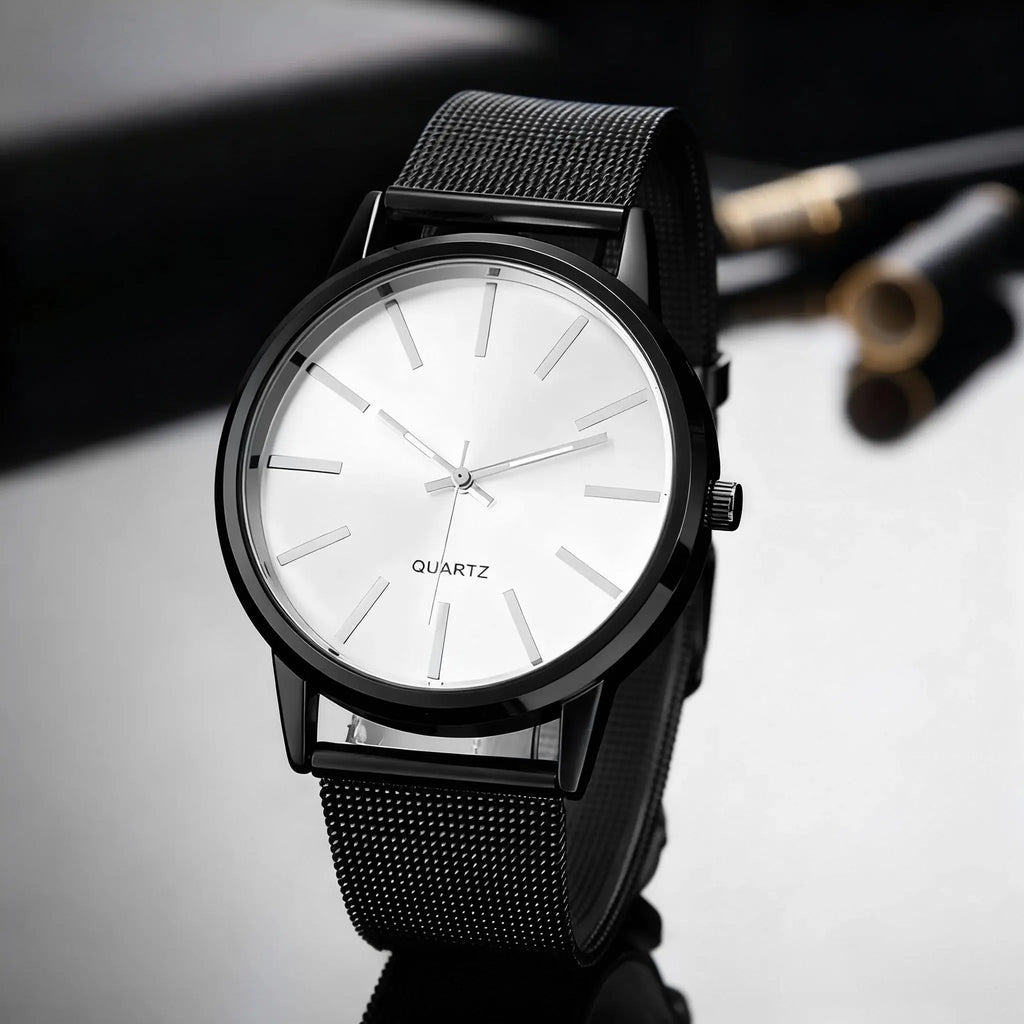 2025 Men Watches Top Brand Luxury Brown Leather Band Quartz Wristwatch Men's Casual Simple Watch Wrist Male Clock Reloj Hombre Smart_Life_Tech