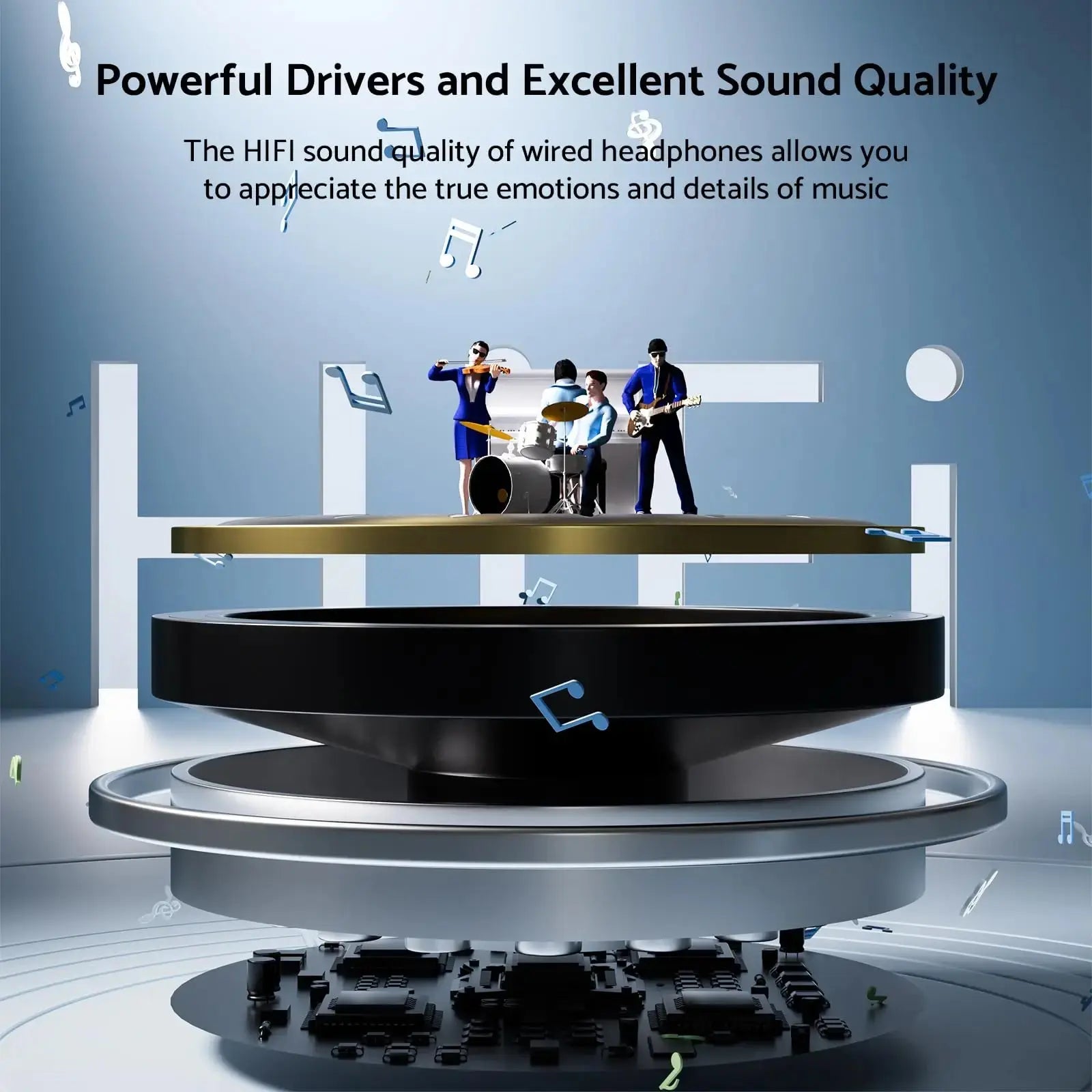 For Samsung Headphones HiFi Surround Sound In-ear USB Type C 3.5mm With wire control Wired Earplugs For Galaxy S24 S23 S22 Ultra Smart_Life_Tech