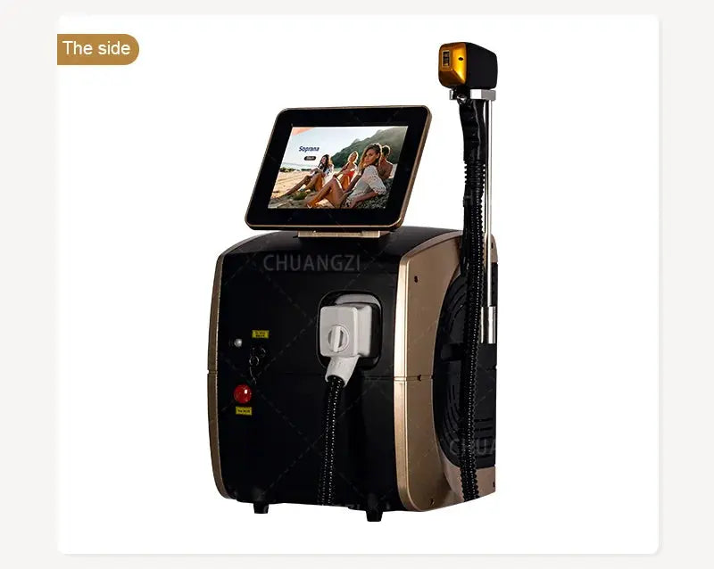 4000W Face 808nm Diode Laser Hair Removal Machine Alexandrit Permanent Painless Physical Underarm Body Care Depilation Equipment Smart_Life_Tech