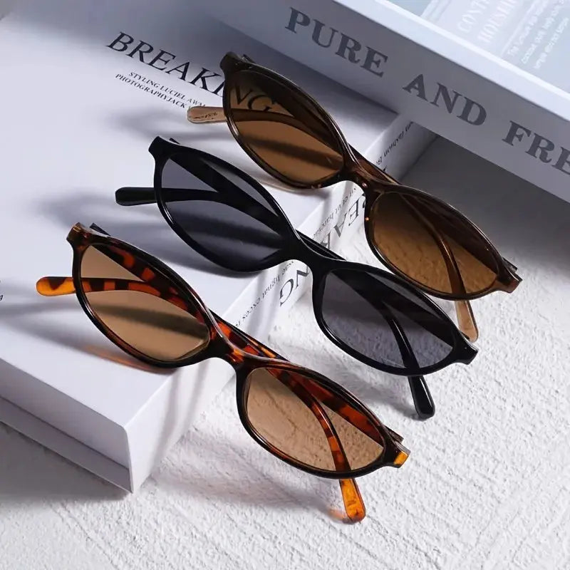 3 Pairs of Summer Women's Fashion Glasses Women's Glasses Suitable for Daily Decoration and Photography in Summer Smart_Life_Tech