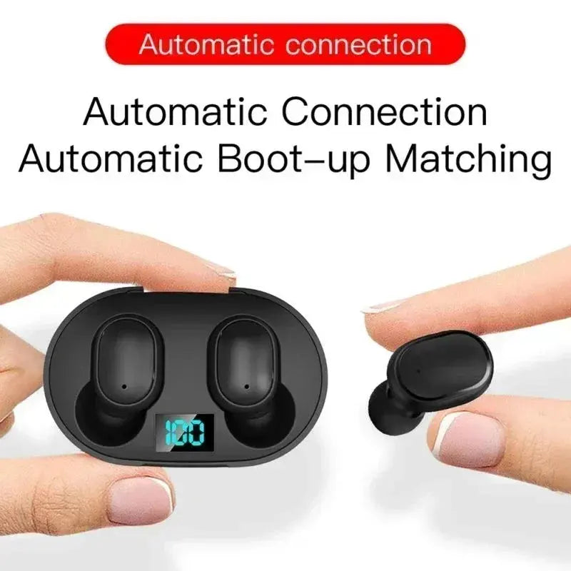 E6S Wireless Bluetooth Earphones TWS Bluetooth Headset Wireless Earbuds Noise Cancelling Earphones with Microphone Headphones Smart_Life_Tech