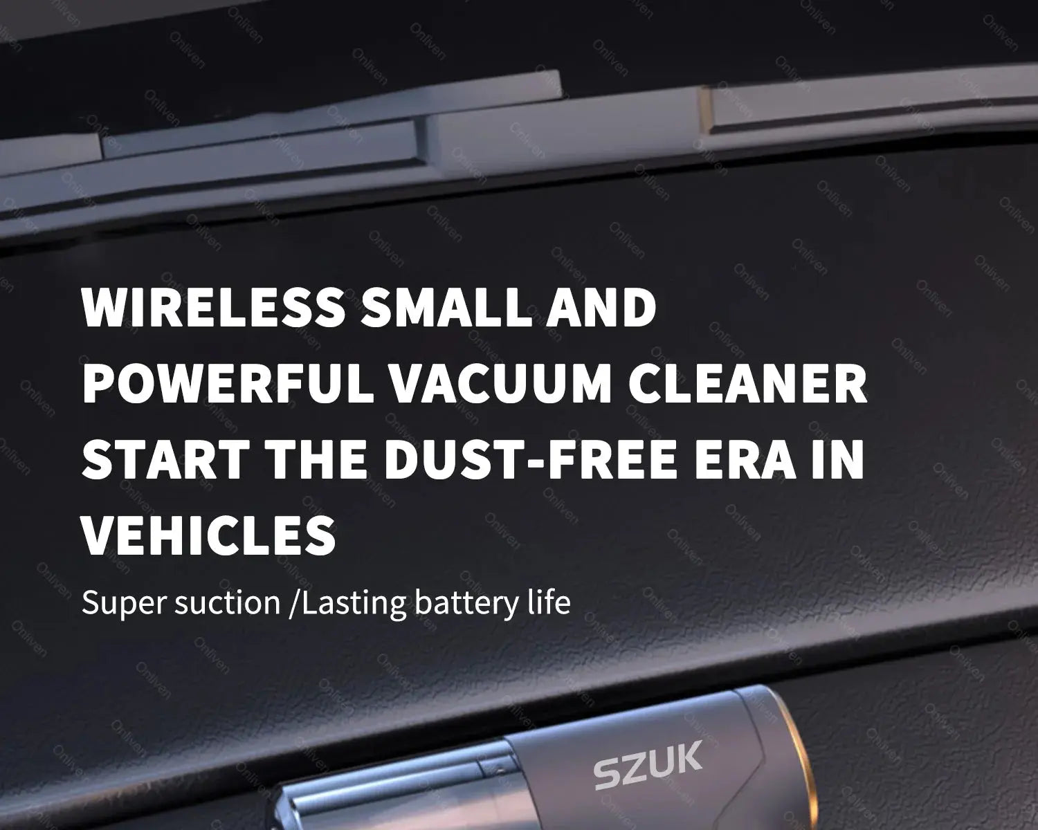 SZUK 2025 Car Vacuum Cleaner New Mini Vacuum Cleaner Strong Suction Wireless Portable Cleaner Handheld vacuum Cleaner for car Smart_Life_Tech