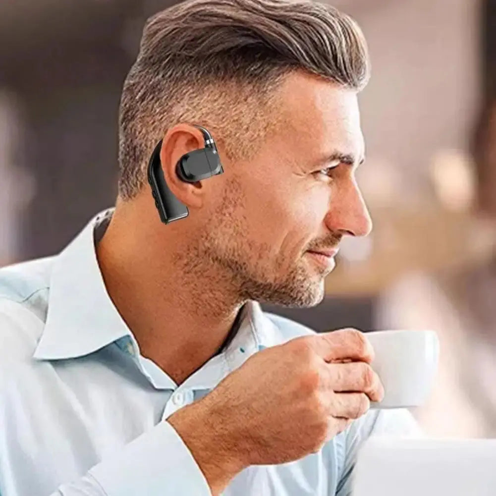 Wireless Bluetooth Headphones Bluetooth Headset With Led Display Right Ear In Ear Earphones Noise Canceling Headset For Driving Smart_Life_Tech