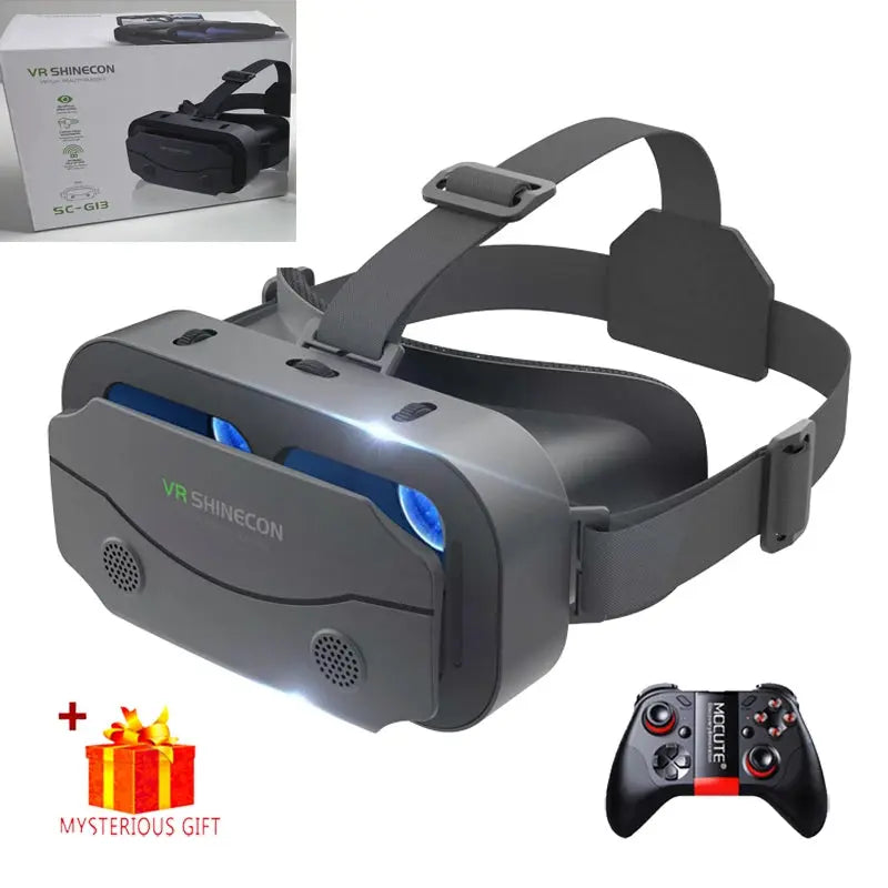 3D Virtual Reality VR Glasses Headset Devices Helmet Lenses Goggles Smart For Smartphones Phone Cell Mobile Game Viar Viewer Set Smart_Life_Tech