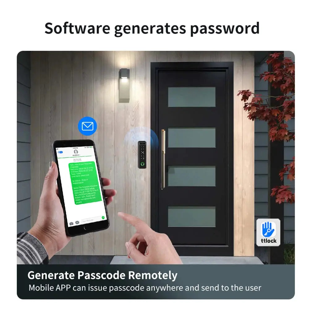 Multiple Platform TTlock TTHotel TTRenting Smart Lock Fingerprint & Face Recognition Access Control Keypad RFID IC Card Reader Smart_Life_Tech