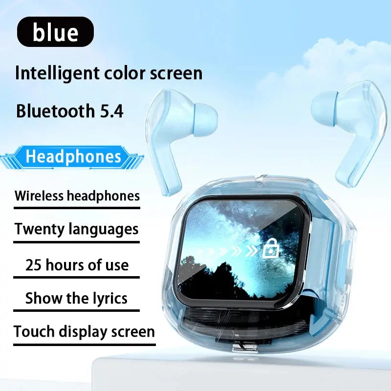 Air Max Wireless Bluetooth Intelligent touch screen-Display incoming calls-Control taking photos-Control TikTok-Noise reduction Smart_Life_Tech