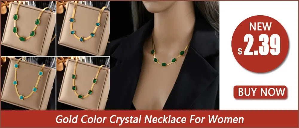 DIEYURO 316L Stainless Steel 3in1 Crossover Snake Chain Necklace Bracelets For Women Girl New Fashion Waterproof Jewelry Set Smart_Life_Tech