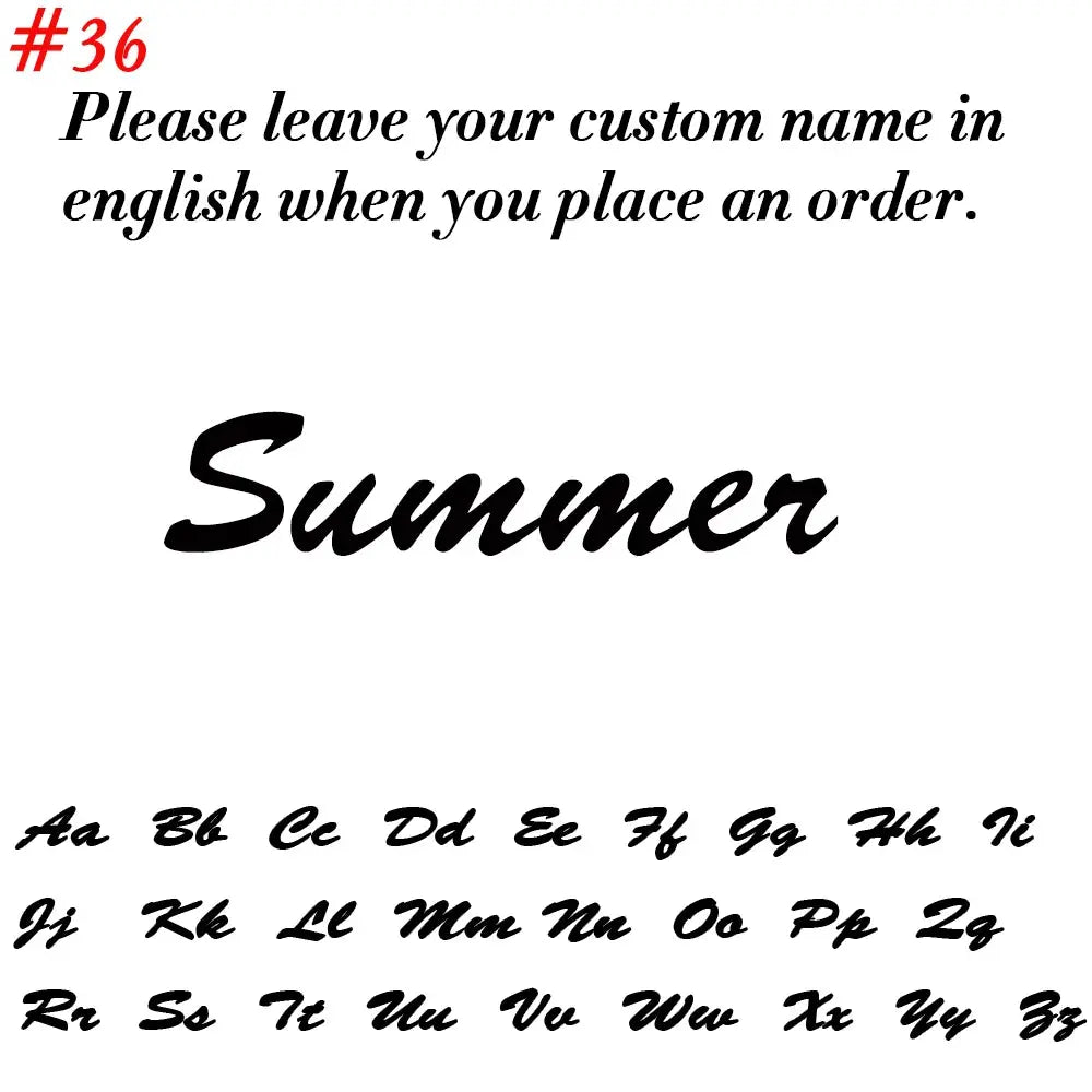 Custom Name Necklace for Women Personalised Cursive Letter Pendant Stainless Steel Jewelry Men Chain Choker Collar Personalizado Smart_Life_Tech