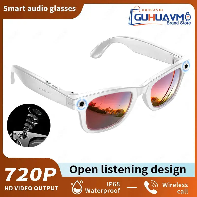 AI Smart Glasses 800W Anti Shake HD Camera Video Recording Languages Translation Sunglasses Bluetooth Call Music Play Man Women Smart_Life_Tech